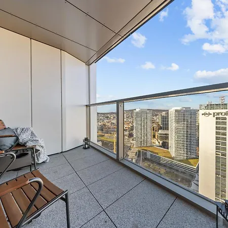 30th Floor - View From The Heart Of Eurovea Appartement