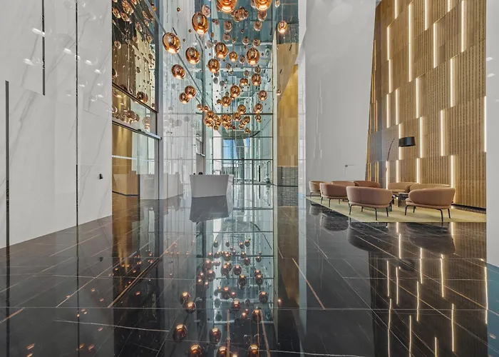 30th Floor - View From The Heart Of Eurovea Lejlighed *