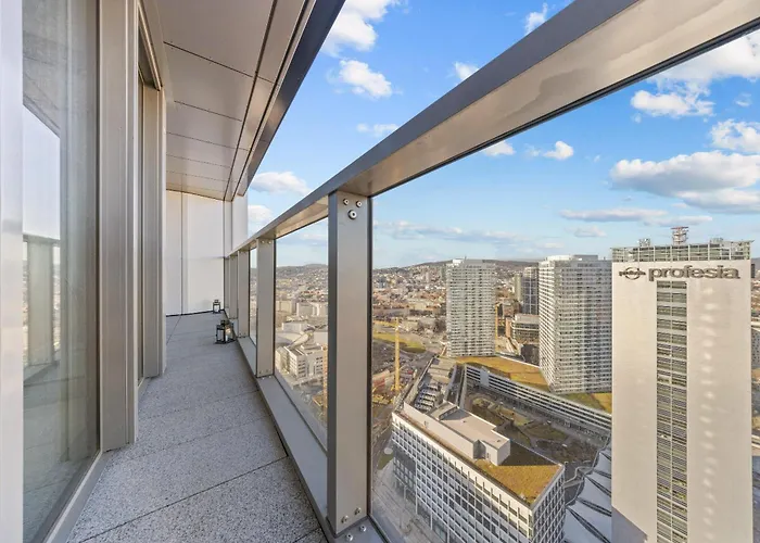 30th Floor - View From The Heart Of Eurovea Lejlighed *