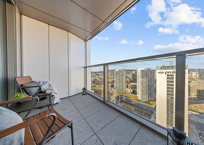 30th Floor - View From The Heart Of Eurovea 아파트